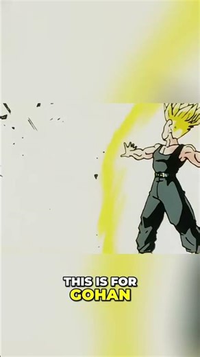 Epic Battle Begins: Android 18 vs Future Trunks! #shorts