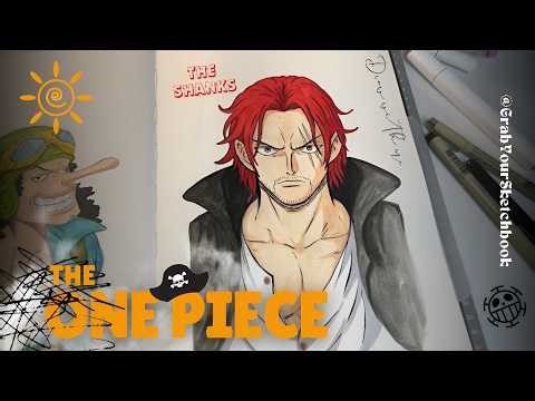 How To Draw Shanks | Step By Step | One Piece