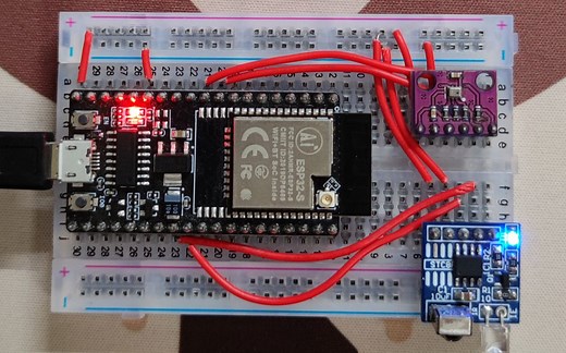 ESP32 红外模块 BMP280 温度传感器 自动控制空调