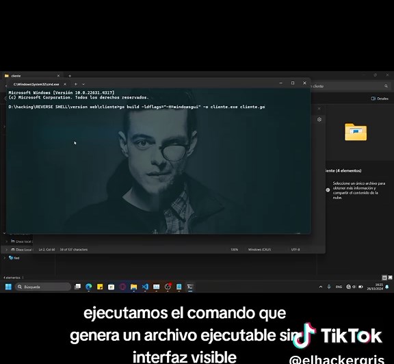 reverse shell en nodejs y go usando websocket. #programadores #hack #hackings #nodejs #golang #reverse #malware #programacion #hackers #seguridad #ingenieriasistemas #peruhacking #passion #sistemas #websocket #reverseshell #shell #cusco