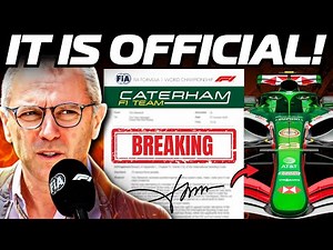 Caterham Sends SHOCKWAVES with UNEXPECTED F1 Announcement!