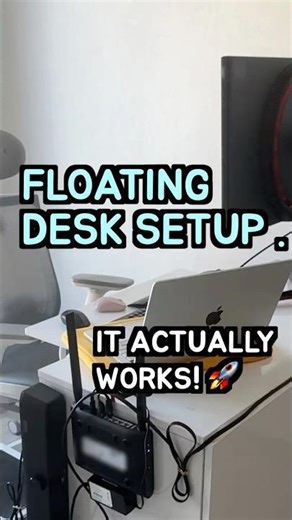 Everything is Floating! 🚀 Desk setup with Monster Gel 👾