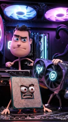 This is literally happening inside your gaming PC right now 😳 #gaming #shorts