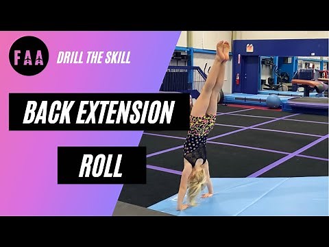 Back Extension Roll Drills for Levels 2-5