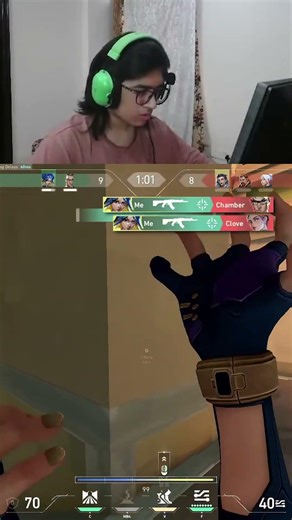 Jett was so lost😂 - valorant neon live gameplay immortal shorts edits clips