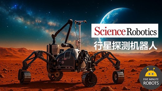 震惊！到了外星球之后探洞? |Science Robotics 行星探测机器人