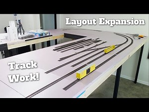 I MADE THE LAYOUT BIGGER + HOW I DO TRACK WORK!