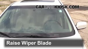 Front Windshield Wiper Blade Change: 2010 Ford Fusion SE 2.5L 4 Cyl.