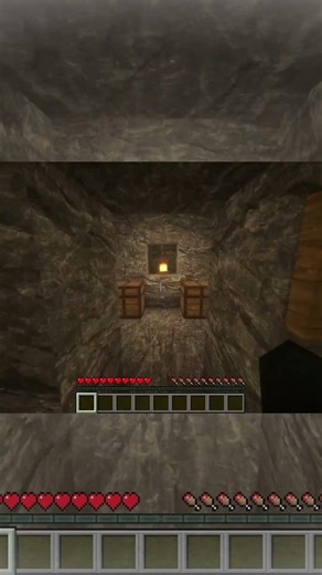 You Find A Safe Shelter In the Middle Of A Storm In Minecraft #gaming #minecraft #chill #mods