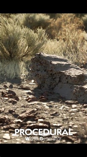 Procedural World Generator v1.3 #ue5 #unrealengine5 #gamedev