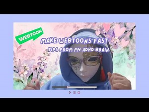 Make webtoons fast and easy way. Tips from an ADHD person