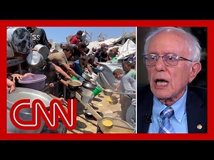 'Children are starving to death': Hear Sen. Bernie Sanders on the humanitarian crisis in Gaza
