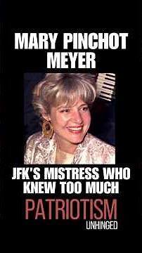The Woman Who Knew Too Much: The Murder of Mary Pinchot Meyer 🔍🕊️
