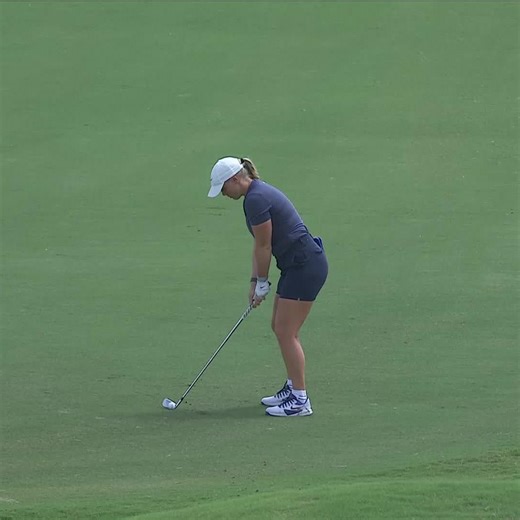Maja Stark literally just hit this to an inch. Insanity. 😵‍💫 | LPGA