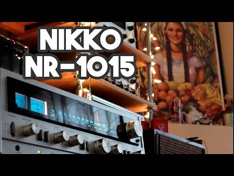 Nikko NR-1015 Stereo Receiver (1978)...Vintage Audio Listening Experience