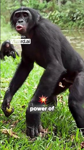 Why Bonobos Are Stronger Than Humans #bonobos #apes #primates