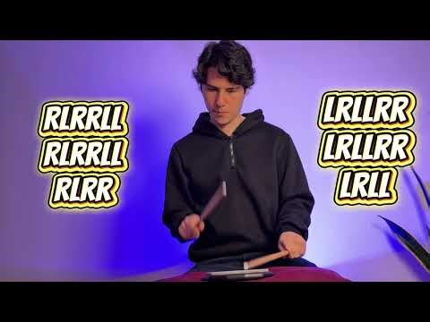 Insane Drum Warm-Up! Paradiddle + Paradiddle Diddle 🔥 (Speed & Control Challenge)