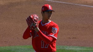 Ohtani hace su debut en los campos de entrenamientos
