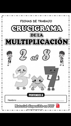 "Crucigrama de la multiplicación" Resuelve y completa (Juegos Didácticos).📘 MATERIAL COMPLETO EN LOS ENLACES. ACCEDER ENLACES:👇👇 PDF✅https://materialeducativodoc.com/crucigrama-de-la-multiplicacion-fichas-de-trabajo-imprimir-pdf/ PDF✅https://www.pinterest.com/pin/582019951857972881/ | Material Educativo para Docente