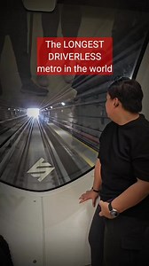1.1K views · 24 reactions | Finally, I came to experience the longest driverless Metro Train in the world. Only here in Riyadh, Saudi Arabia #itsmelodi #longest #driverless #metrotrain #riyad #saudiarabia #RiyadhKSA | ItsMe.Lodi | Facebook