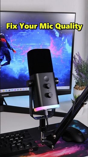 Fix Your Mic Quality 🎙️ | Windows 11