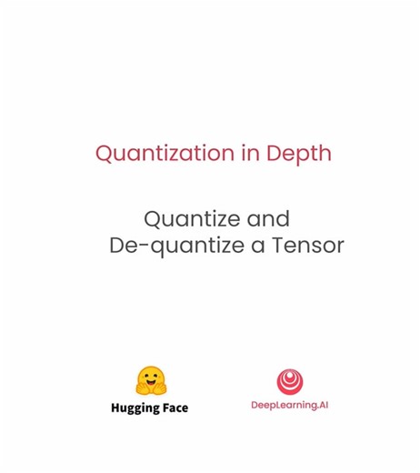 Quantize & Dequantize a Tensor