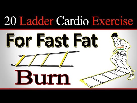 20 Ladder Drills|Improve Your Running Speed, Stamina,Footwork Ladder Drills|FAST FAT BURN|BY HFC