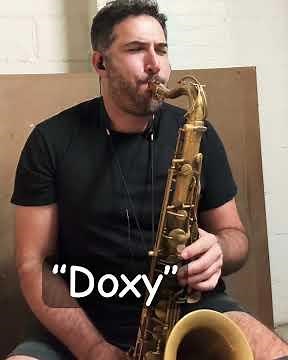 Available for lessons! - Here’s Doxy! #musiclife #jazz #music #funmusic #musiclessons #musictips