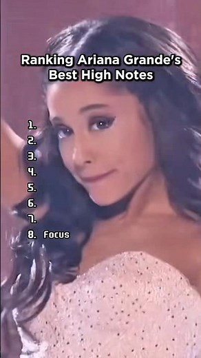 Ariana Grande’s Best High Notes #arianagrande #singer #viralsong