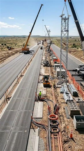 Smart Traffic AI Highway Construction