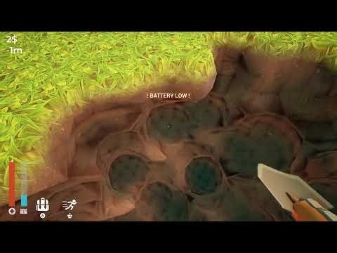 Digging a hole