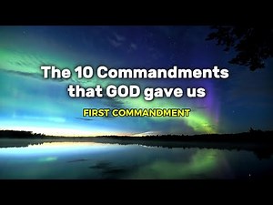 The 10 Commandments that GOD gave us