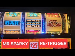 JACKPOT on Mr. SPARKY Machine at Kickapoo Lucky Eagle Casino $2500 ‪@mcgslots2692‬