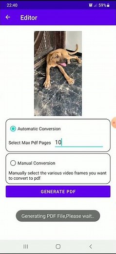 Video to pdf converter. How to convert Videos to pdf documents
