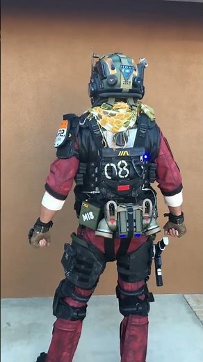 Titanfall 2 Pilot Full Suit M-Cor Elite 6/4 Costume Cosplay
