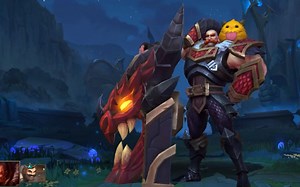 LOL英雄联盟手游 屠龙勇士 布隆 皮肤视频 Dragon Slayer Braum Skin Spotlight - WILD RIFT