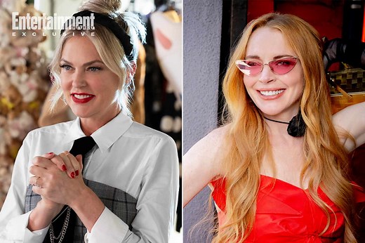 Inside Lindsay Lohan's 'Parent Trap' reunion with Elaine Hendrix 27 years later: 'So happy'