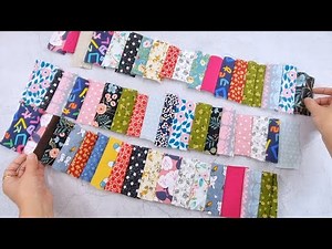 Don't Throw Away Your Scrap Fabric-It Is Very Useful | It makes a great bag. DIY Bag