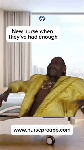 When you thought you were ready… but the shift says otherwise 😅 New to nursing? NursePro App has your back — quick tips, guides, and reminders to help you shine on every shift! 💙 Download now and take the stress out of your first shifts! #fyp #nursehumor #rnlife #meme #healthcare