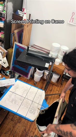 Screen Printing Techniques for Camouflage Designs