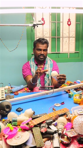 Old LED bulb and tube light best reuse idea