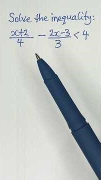 Inequality Simplified