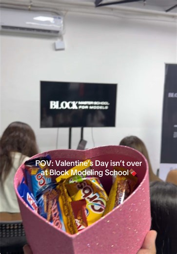 POV: Valentine’s Day isn’t over at Block Modeling School. 🍫 #BlockModelingSchool #modelsph #foryou #fyp #manila
