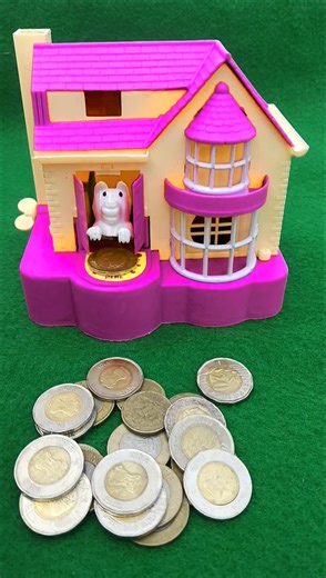 🏛️"SHOCKING Poppy Bank Magic Coin Experiment: You Won't Believe What Happens Next!"#viral #shorts