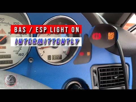 2001 Mercedes SLK 170 BAS ESP Light on When Cold | Fault Code C-1142-1 | B24/2 Sensor