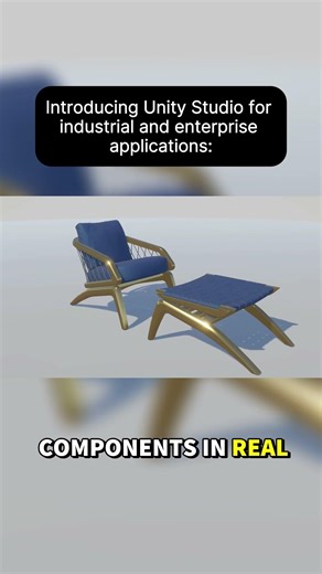 Unity Studio brings real-time 3D creation to industry applications, directly in your browser 💻