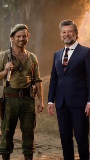 Andy Serkis then vs now in king kong(2005) movie