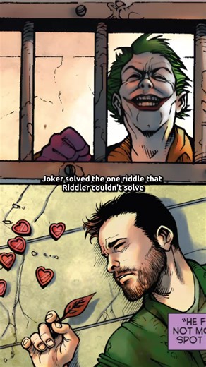 The Unsolvable Riddle #Joker #riddler #batman #comics #dccomics