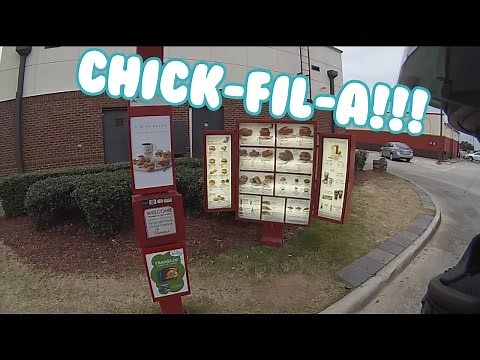 Drive Thru On A Motorcycle (Chick Fil A) | YAMAHA R6