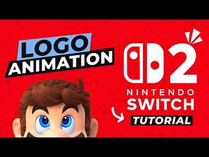 NINTENDO SWITCH 2 LOGO ANIMATION | AFTER EFFECTS TUTORIAL